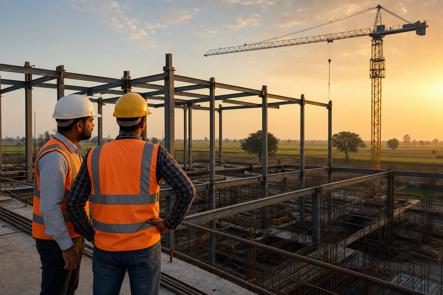 Construction site by Global Builder
